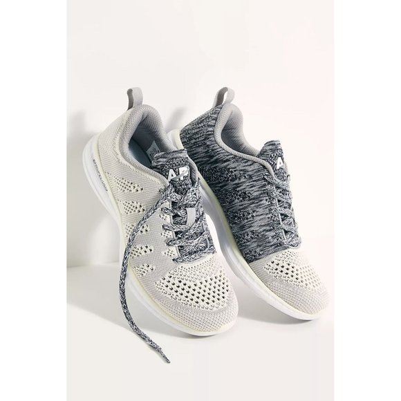 APL Techloom Pro Trainer Sneakers Pristine Heather Grey White